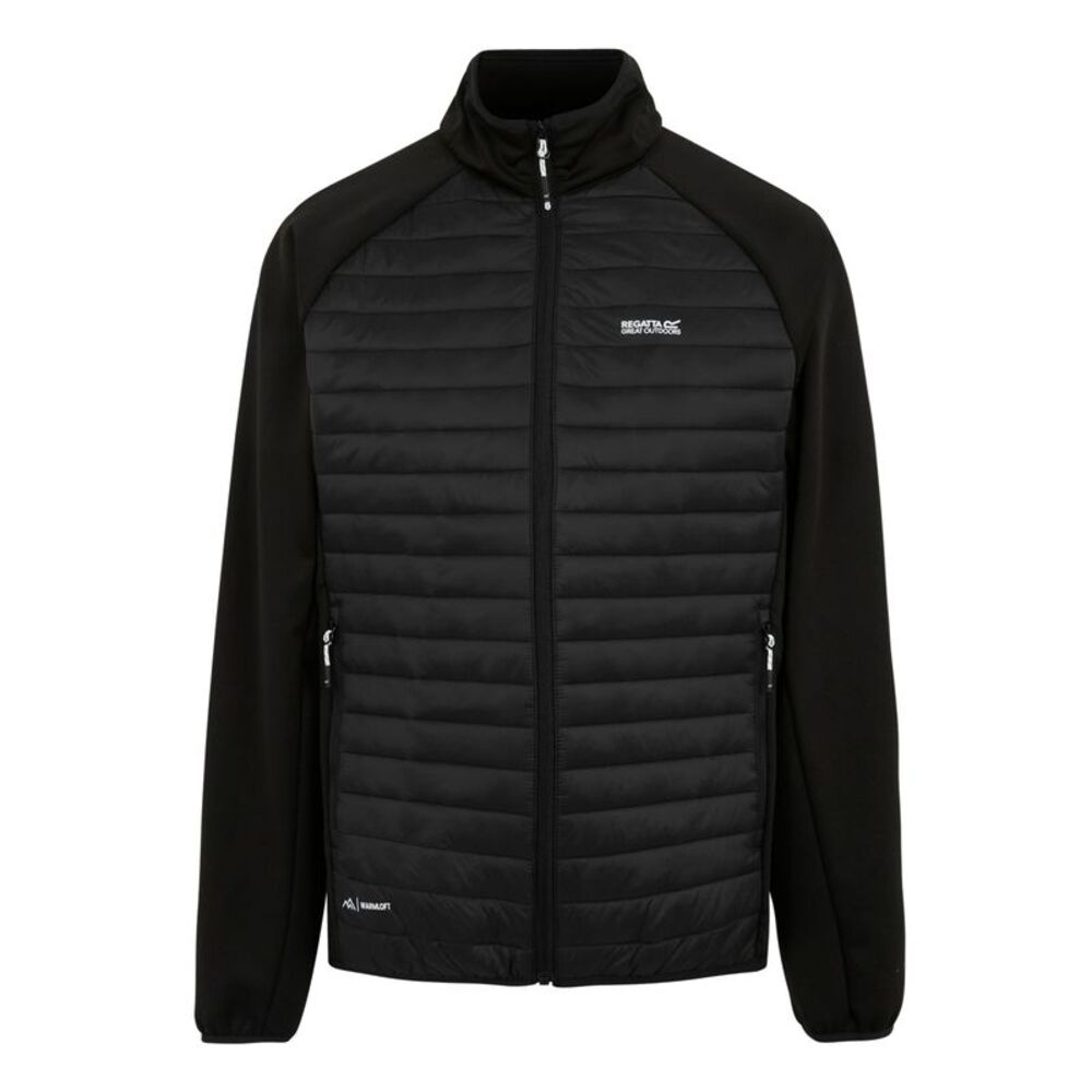 Regatta Mens Clumber Hybrid Jacket / Black